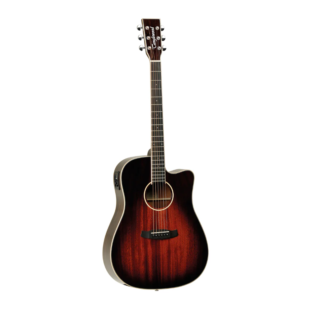 Tanglewood TW5CE AVB Solid Top Electro-Acoustic Guitar - Autumn Vintage Burst Gloss