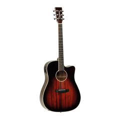 Tanglewood TW5CE AVB Solid Top Electro-Acoustic Guitar - Autumn Vintage Burst Gloss