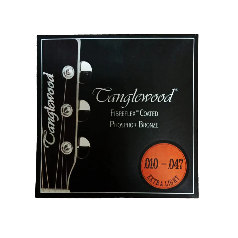 Tanglewood Phosphor Bronze, Fibreflex Coating Acoustic Guitar Strings