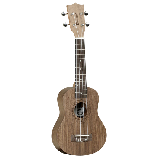Tanglewood TWT-2 TIARE Series, Black Walnut Wood Soprano Ukulele - Natural Satin