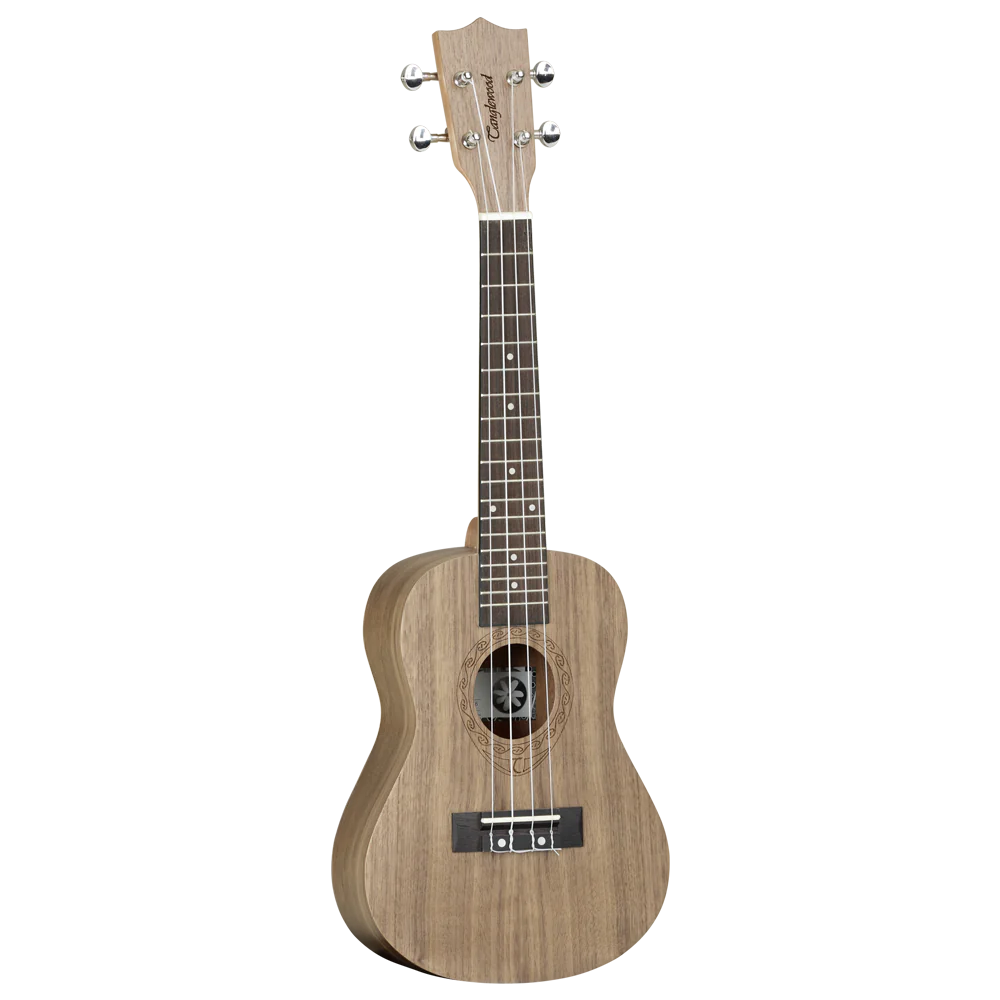 Tanglewood TWT-3 TIARE-Series Black Walnut Wood Concert Ukulele - Natural Satin