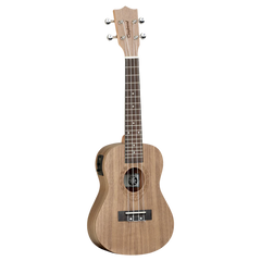 Tanglewood TWT-3E Black Walnut, Arched Back, Electro Concert Ukulele - Natural Satin
