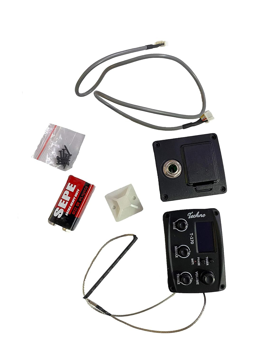 Techno TRD41NEQ3+Tuner Equilizer Complete Set