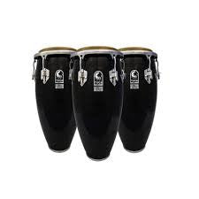 Toca Custom Deluxe Conga Set 11" & 11.75" & 12.5" Without Stand -Natural Wood "4611+4611-3/4+4612-1/2NW "