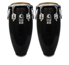 Toca Custom Deluxe Conga Set 11" & 11.75" Without Stand Black Sparkle Wood	4611+4611-3/4BKS
