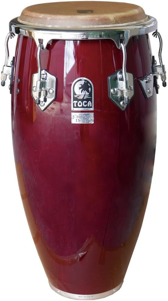Toca Custom Deluxe Conga Set 11" & 11.75" Without Stand Dark Wood	4611+4611-3/4DW