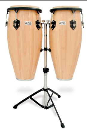 Toca Player's Conga Set 10" & 11" W/Dbl-Stand  2800 Multi