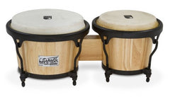 Toca Player's Wood Bongos 7" & 8.5" -Natural 2600N