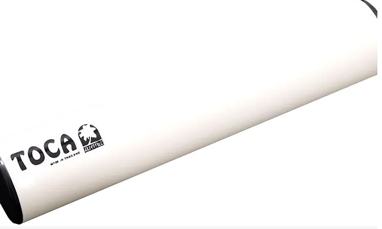 Toca Round PVC Shaker 10" -White T2010