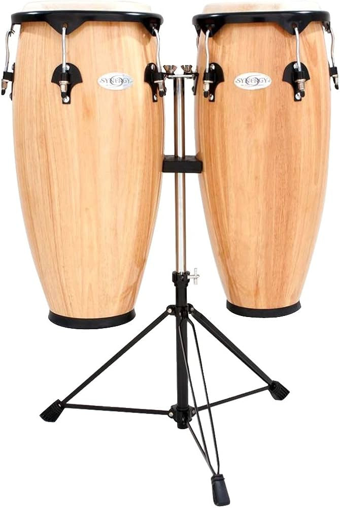 Toca Synergy Conga Set 10" & 11" W/Dbl-Stand  2300 Multi