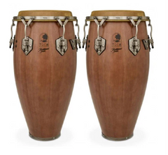 Toca Traditional Series Conga Set 11" & 11.75" & 12.5" Without Stand Dark Walnut 3911+3911-3/4+3912-1/2D