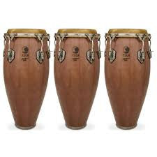 Toca Traditional Series Conga Set 11" & 11.75" Without Stand Dark Walnut 3911+3911-3/4D