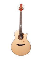 Trumon 1955TFL Electro-Acoustic Guitar - Natural