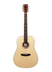 Trumon 380D Electro-Acoustic Guitar - Natural