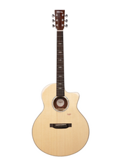 Trumon 380TF Electro-Acoustic Guitar - Natural