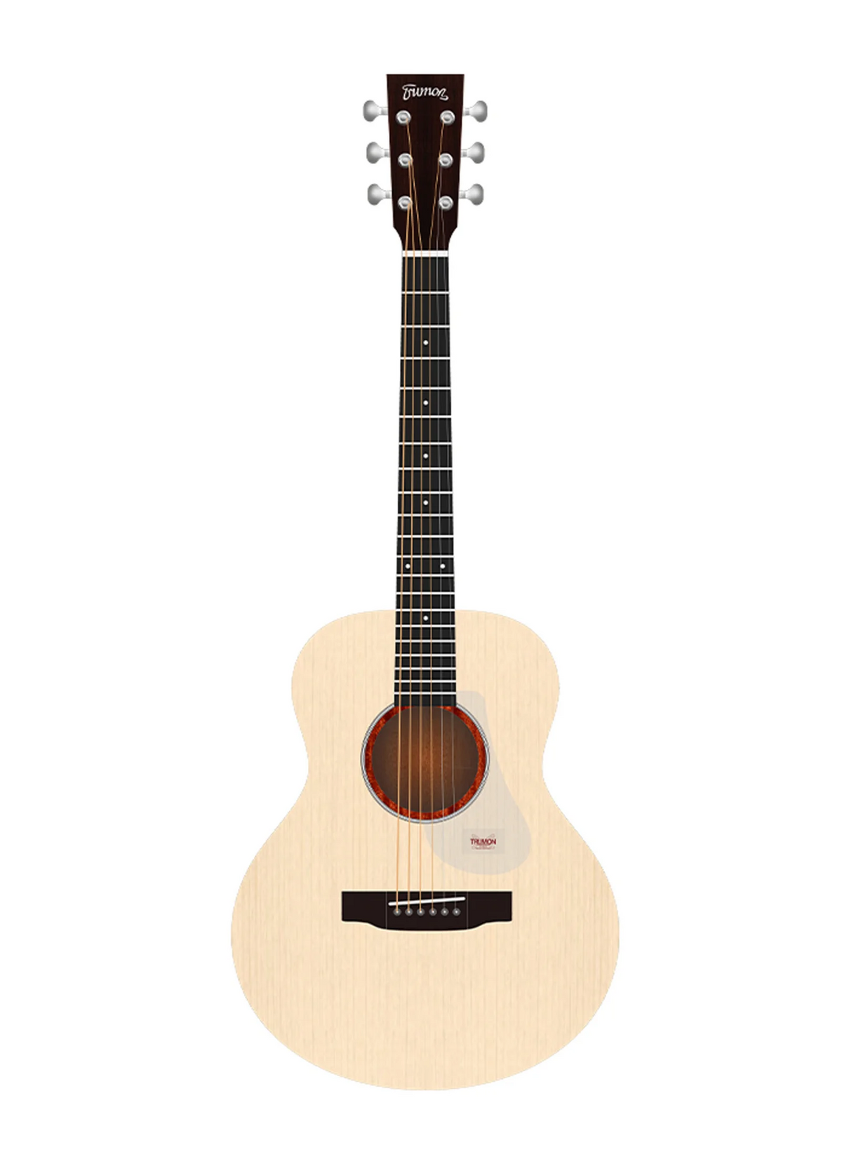 Trumon TS-Mini15 Electro-Acoustic Guitar - Natural