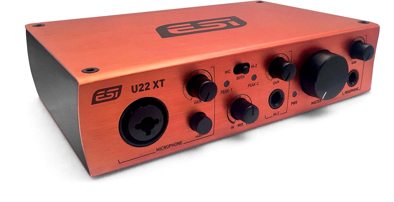 U22 XT Professional 24-bit USB Audio Interface