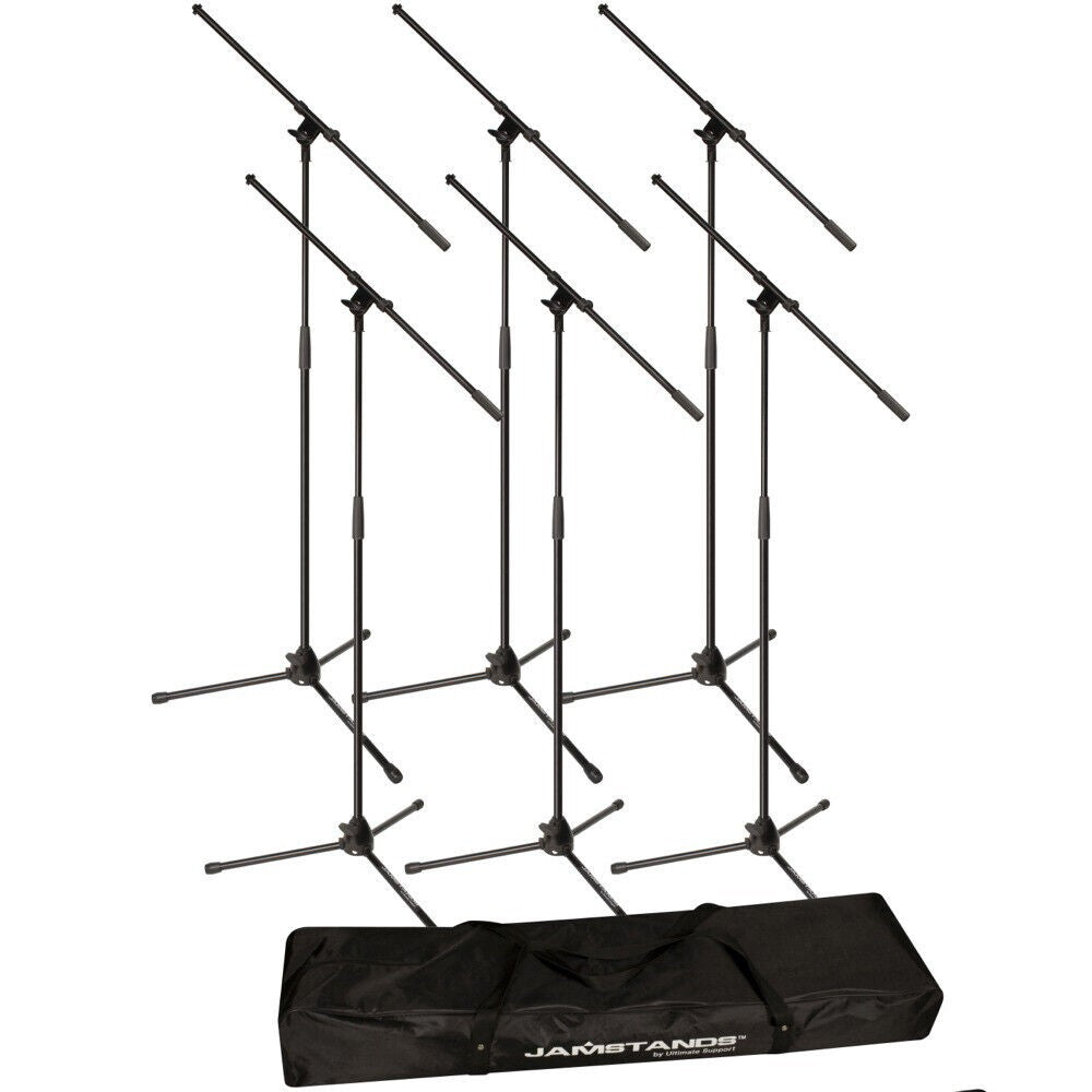 Ultimate Support JS-MCFB6PK 6-Pack Tripod Mic Stand