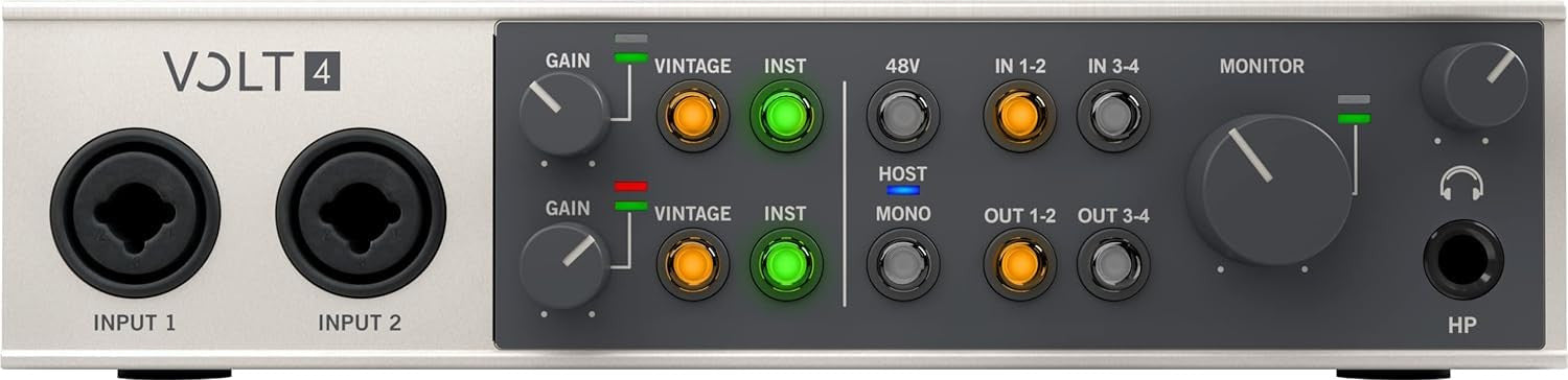 Universal Audio Volt 4 - USB Audio Interface