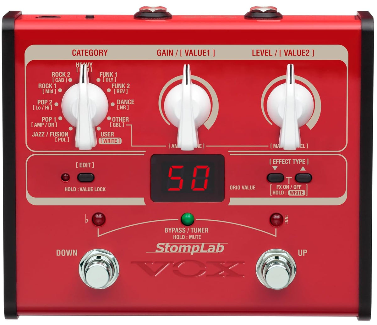 VOX Stomplab 1B SL1B Bass Guitar Processor