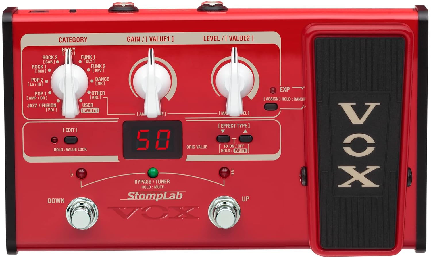 VOX Stomplab 2B SL2B Bass Processor – Beats The Musical Instrument Store