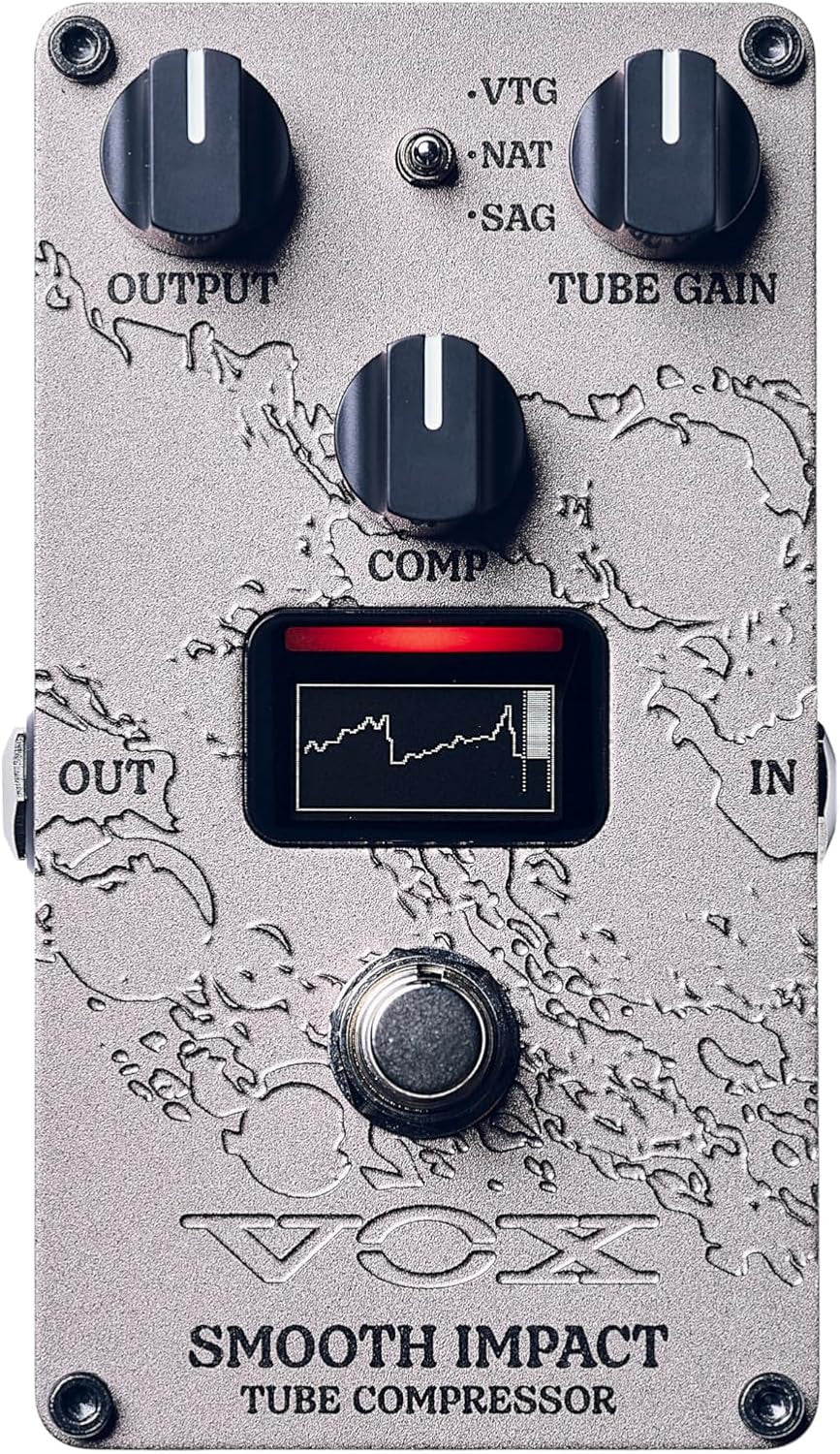 VOX VE-SI Guitar Effects Pedal, Valvenergy, Smooth Impact