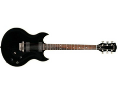 Vox Virage SDC33 33 Double Cutaway Electric Guitar - Black