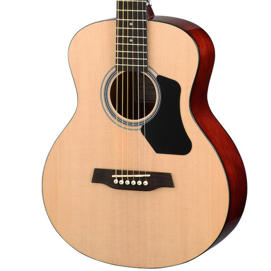 Walden T350 Acoustic Guitar, Travel Size, with Bag -Gloss Natural