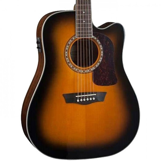 WASHBURN AD5CETSBPACK-A-U ELECTRO-ACOUSTIC GUITAR