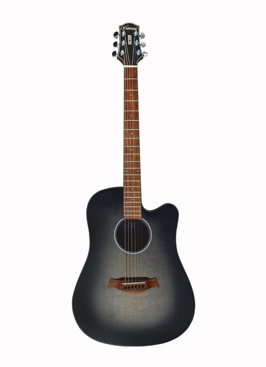 Westwood (DC-10 TBk) Acoustic Guitar (Transparent Black)