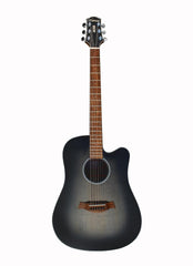 Westwood (DC-10 TBk) Acoustic Guitar (Transparent Black)