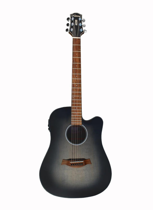 Westwood (DC-10E TBK) Electro-Acoustic Guitar (Transparent Black)