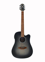 Westwood (DC-10E TBK) Electro-Acoustic Guitar (Transparent Black)