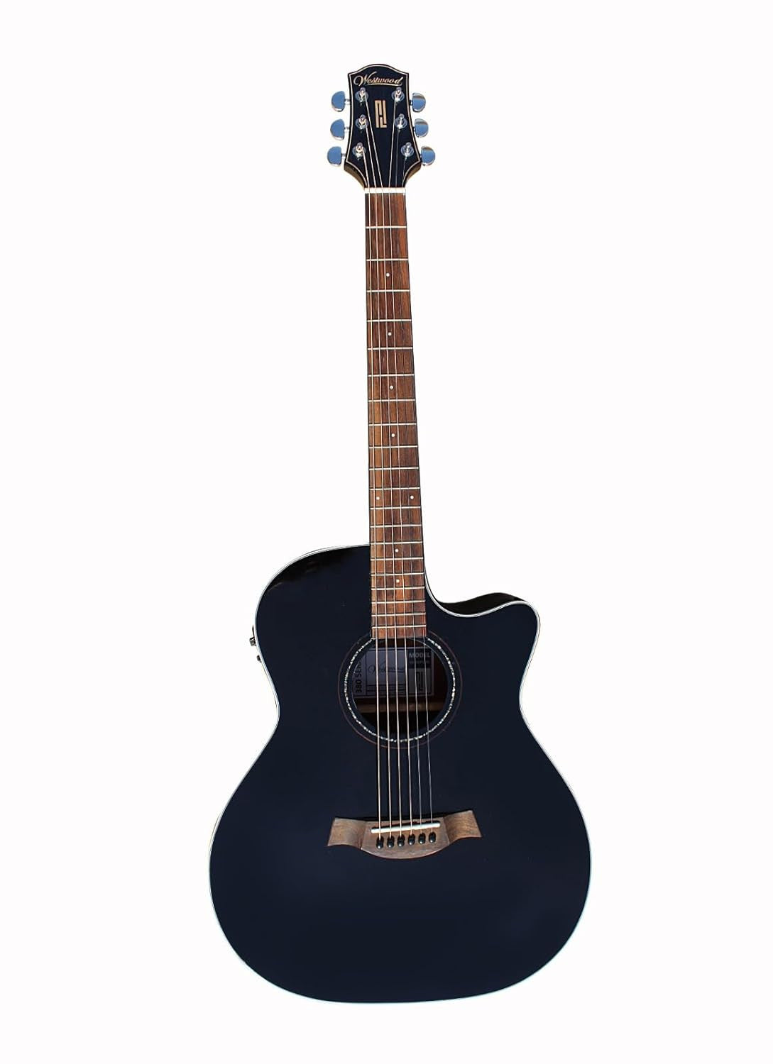 Westwood (GA-380FE BK) Electro-Acoustic Guitar With (Fishman Pickup Presys II 201) Black