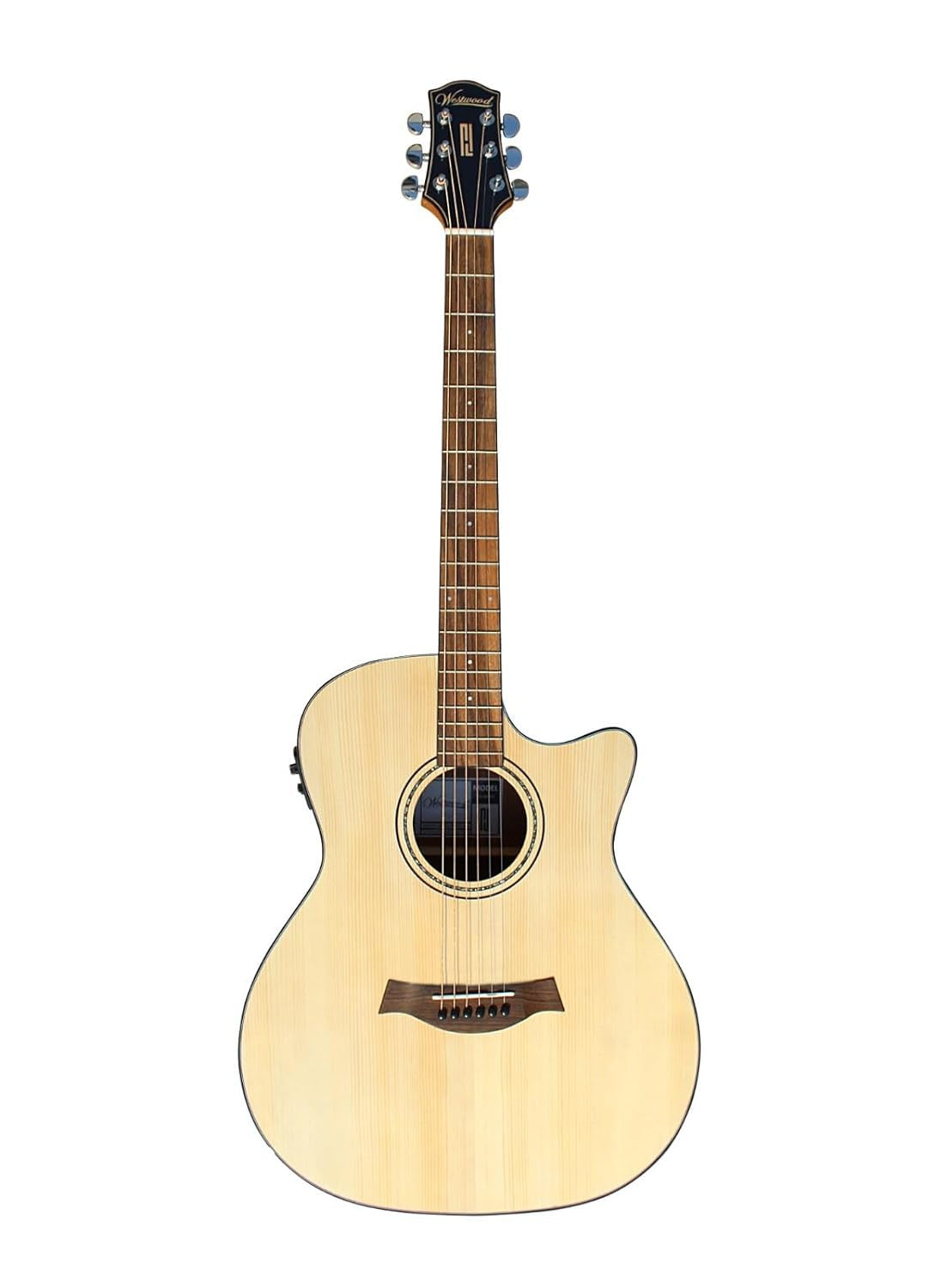 Westwood (GA-380FE) Electro-Acoustic Guitar With (Fishman Pickup Presys II 201) Natural