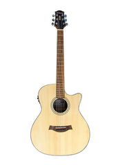 Westwood (GA-380FE) Electro-Acoustic Guitar With (Fishman Pickup Presys II 201) Natural