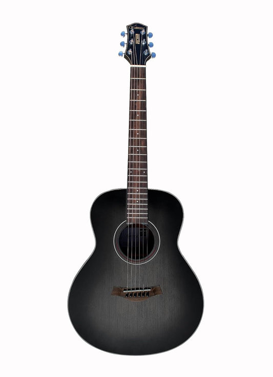 Westwood Traveller Acoustic Guitar (GS-10 TBK) Transparent Black