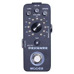 Mooer Micro Drummer Digital Drum Machine Pedal