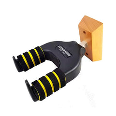 Wooi Guitar Hanger with Auto Lock G14A (Wood Base)