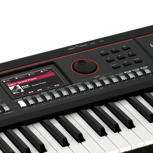 Roland XPS-60 Black Expandable Synthesizer Professional Performance Keyboard With Free Indian Tones And Loops