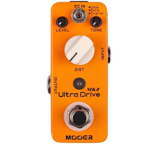 Mooer Ultra Drive MKII Distortion Guitar Effect Pedals