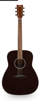 Yamaha Acoustic Guitar FS400 Concert Small Body Smoky Black