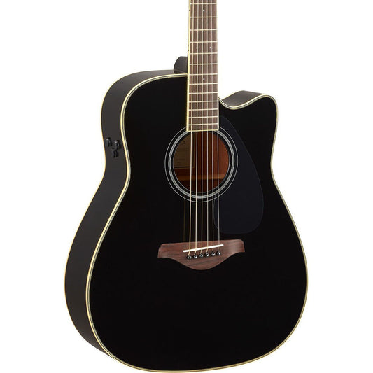 Yamaha FGC-TA Black Acoustic Guitar