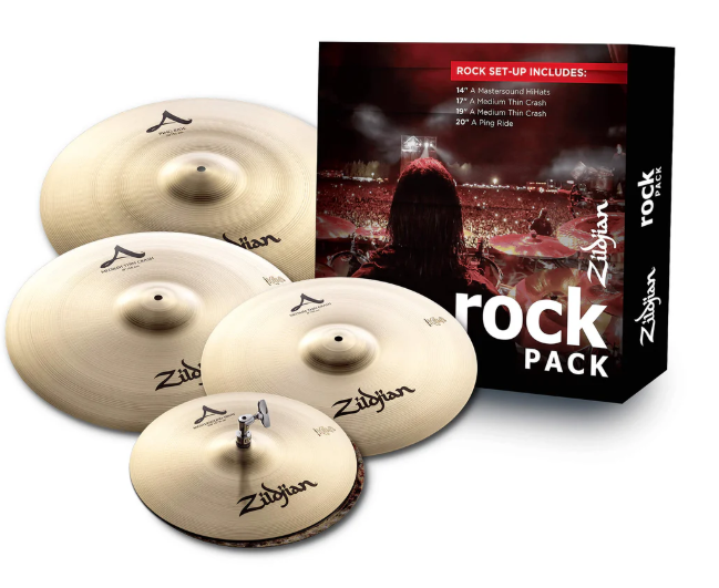 Zildjian A0801R Rock Cymbal Pack