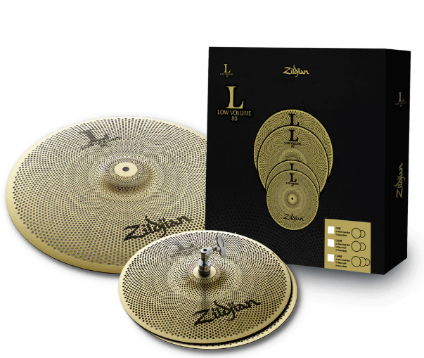 Zildjian LV38 L80 Low Volume Cymbal Pack